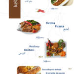 Menu Pitondoner Morocco